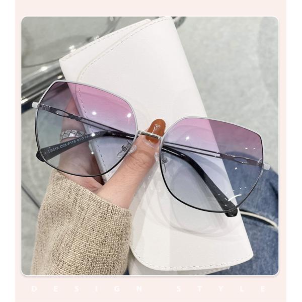 Driving Polygon Frame Sunglasses Scratch Resistant , Anti Glare Sunglasses OEM