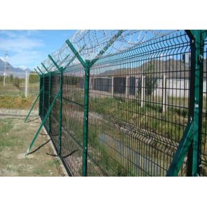 China Fast Trellis Folding V 50X50mm 3D Wire Mesh Fence on sale