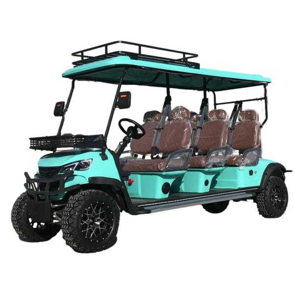 4 Wheel Drive 2 4 6 Seater High Speed Legal Street Electric Off Road Golf Cart Utility Vehicle