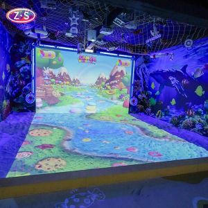 Quality Real-time Interaction Immersive AR Joyful Beach Projection Games for sale