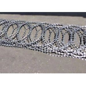 BTO-22 Hot Dipped Galvanized Steel Concertina Razor Wire with Welded Mesh for