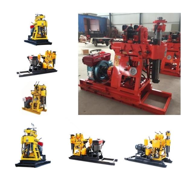 GK 200 Water Well Drilling Rig Borehole Drilling Machine with 295mm Hole Diameter