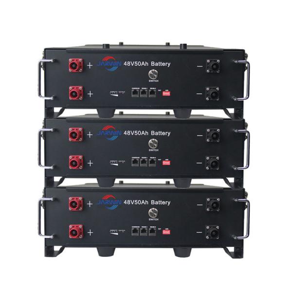 IP65 50Ah 48v Rack Mount Lithium Battery For Household Solar & Base Station Backup