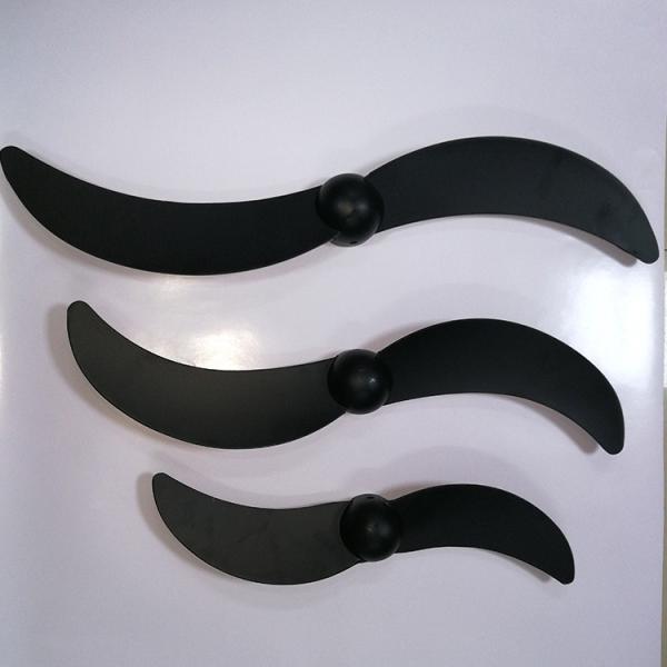 Chinese supplier custom made industrial Aluminium two fan blade for fan part