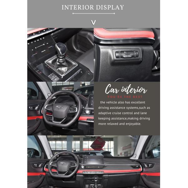 Chery Tiggo 7 Pro PLUS SUV 2.0T 8AT 4WD 7 Seats 1.6TGDI DCT Euro VI Gasoline Car RHD