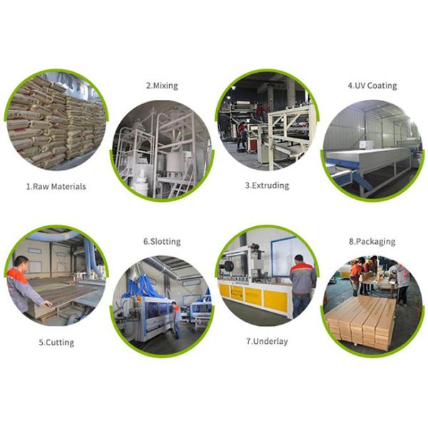 100% Virgin Material 4.2mm Rigid Core SPC Flooring Good Light Transmission