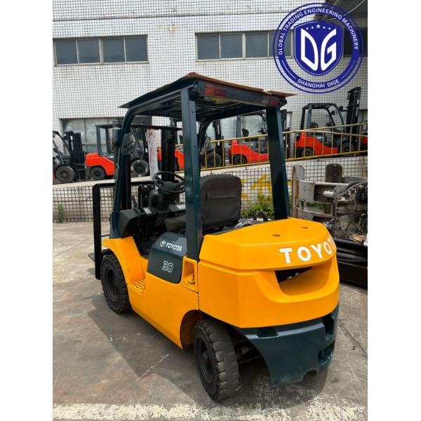 3t 8FDA30 Toyota Used Forklift Powerful Used Forklift Hydraulic Machine