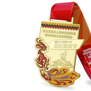 Quality 3D Marathon Finisher Enamel Custom Running Medals for sale
