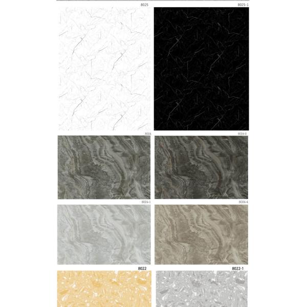 Waterproof Marble Bamboo Charcoal Fibre Board 1220*2600mm