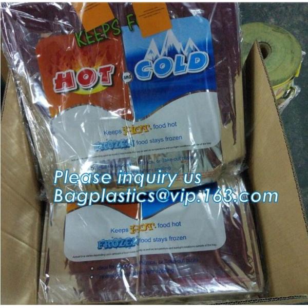 Aluminum Foil Food Use Disposable Cooler Bag Insulated Thermal Bag Organizer Storage Frozen Lunch Bag bagease bagplastic