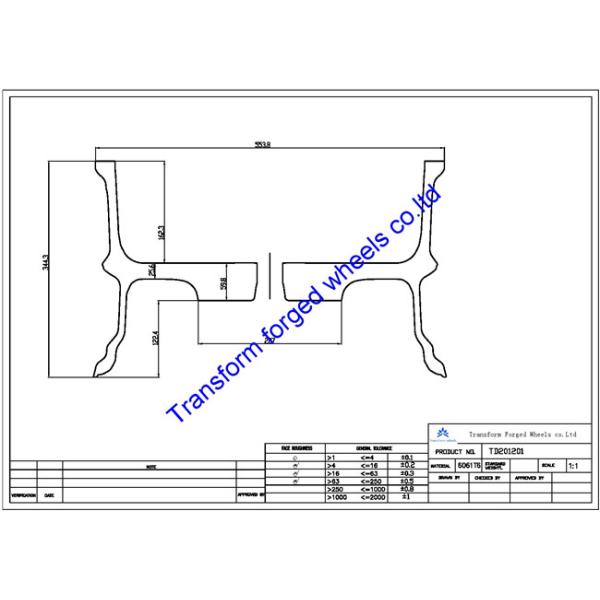 TD201201 20 inch deep dish forged monoblock wheels blanks or forging off-road wheels raw blanks and H single style wheel