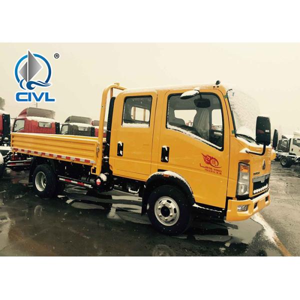 1 - 10 Ton Cargo Truck Sinotruk New Howo 4x2 Light Duty Commercial Cargo Trucks ZZ1047C2813C145