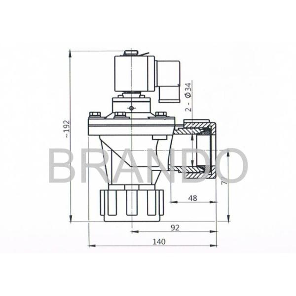 DMF - ZM Type Right Angle Pneumatic Pulse Valve Valve DMF - ZM -20 DMF - ZM -25 DMF - ZM -40S