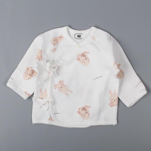 Custom Oem Odm Newbron Baby Boys Girls Top Draw-string 100%cotton Toddler Kids Clothing TOP