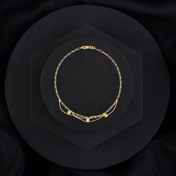 Custom Initial and Name Anklets: 18K Gold Jewelry for Every Occasion