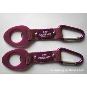 Stuffer water bottle holder hook belt clip orange/blue/green/red/black aluminum