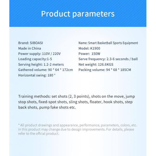 240V AC Black Color Basketball Shooting Machine Adjustable Speed Adult Use