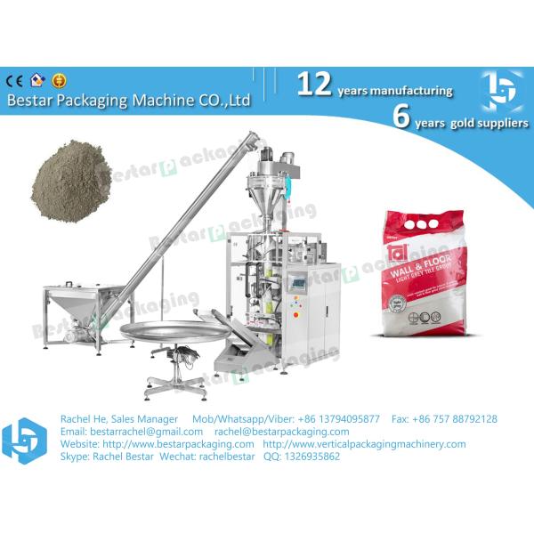 Automatic powder packing machine flour packaging machine with auger filler and screw feeder