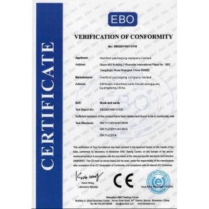Hanford Ceramic product factory Certifications