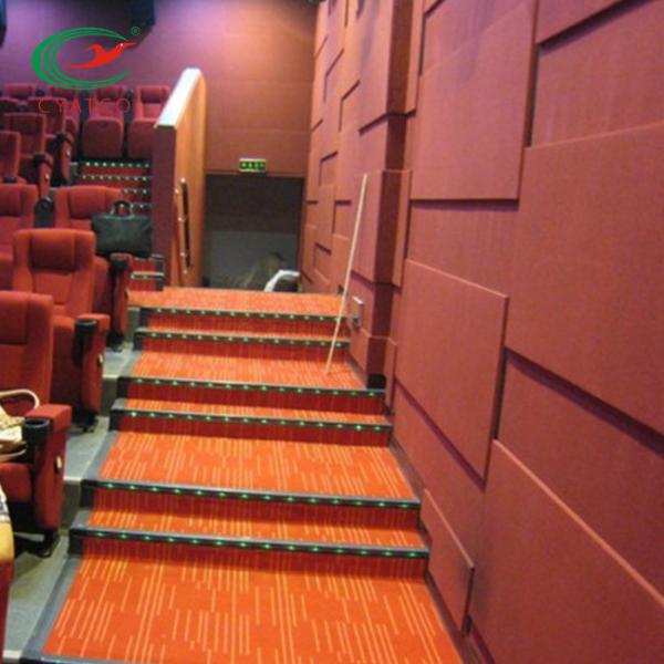 Multipurpose Sound Panel Fabric , Odorless Polyester Fiber Acoustic Panels