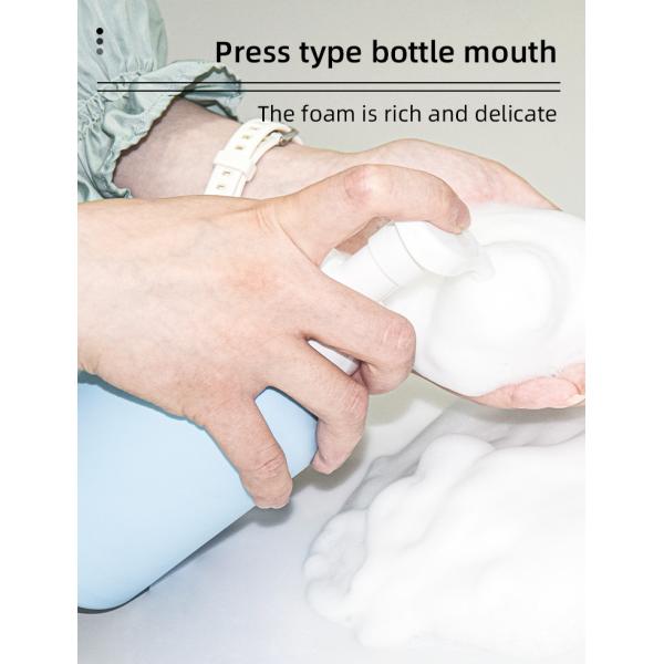 16oz 500ml Foam Pump Bottles Blue Hdpe Pp Hand Wash Packaging