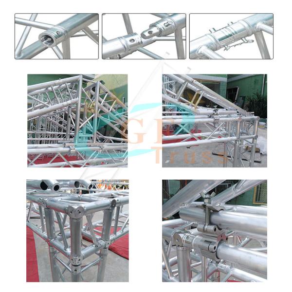 PVC Aluminum Party Tent Concert Aluminum Truss Roof Systems