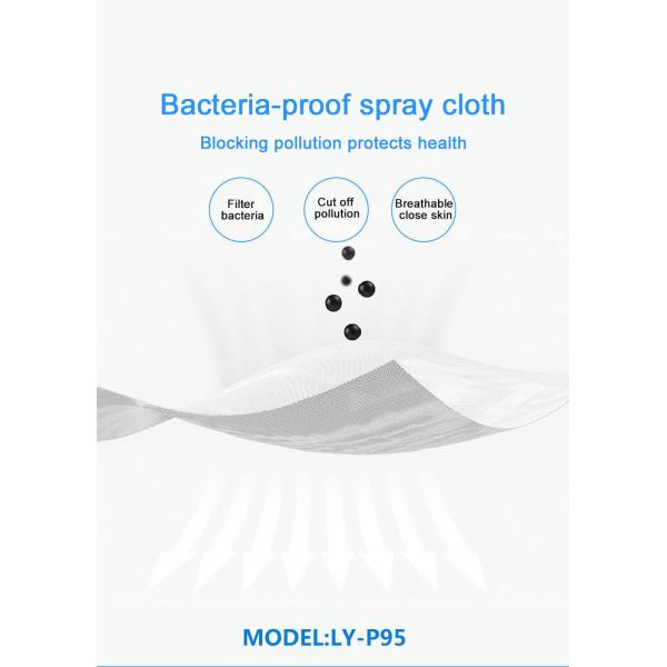 Single Use Antibacterial Face Mask 3 Layers Civil Antiviral Face Mask With Filter