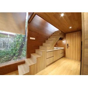 Quality Luxurious Aviation Aluminum Wood House With Lightweight Wateproof Soundproof Villa for sale