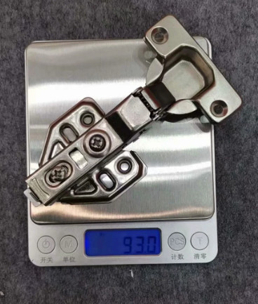 Polished Iron Locking Hidden Kitchen Cabinet Door Hinges Vertical Opening