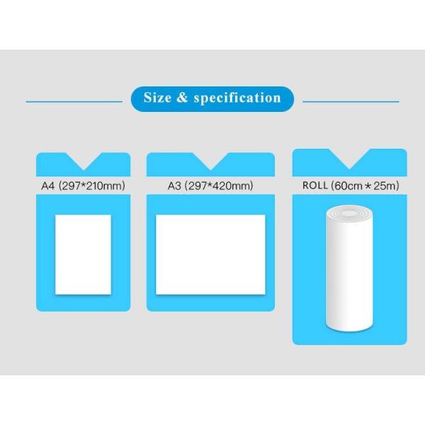 Printable TPE Removable Material Roll Erasable Whiteboard Sheet Roll