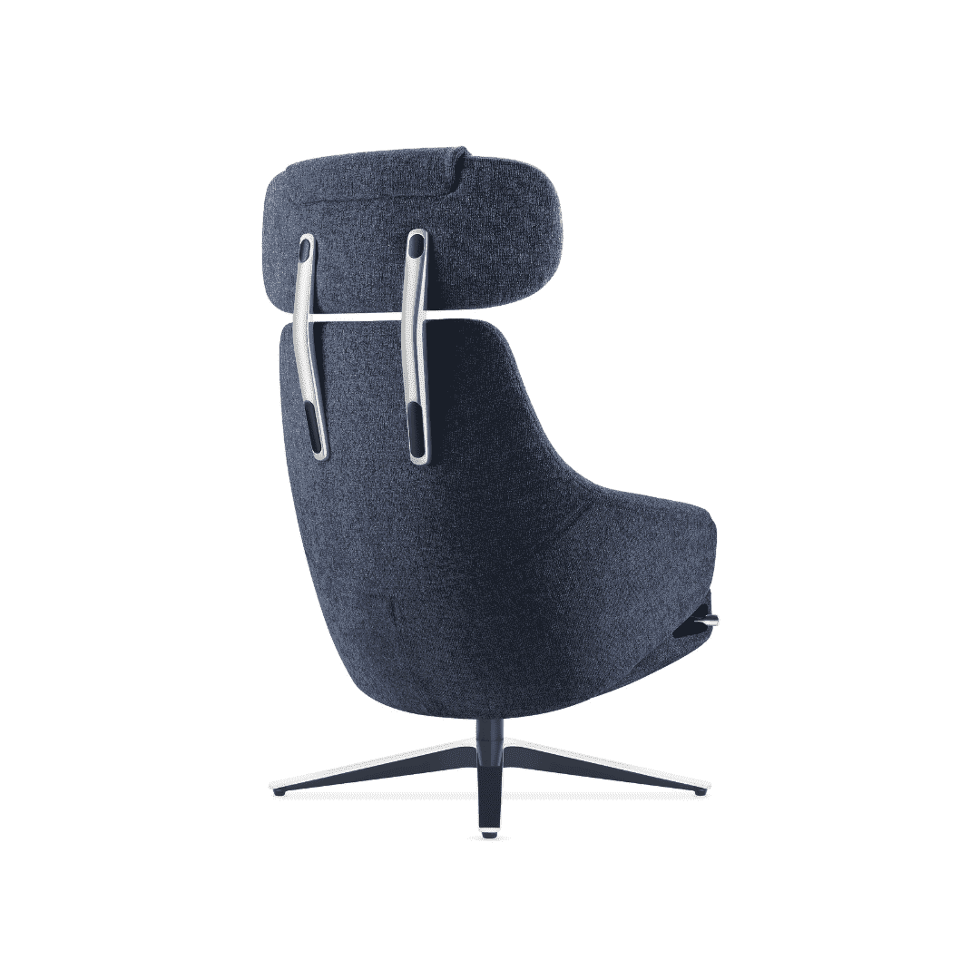 Ergonomic Recliner Chair Fabric Upholstered Modern Lounge Seating Comfortable