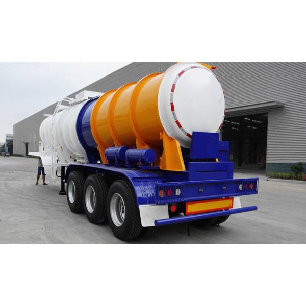 19000 Liters 3 Axle CIMC Sulfuric Acid Tanker Trailer