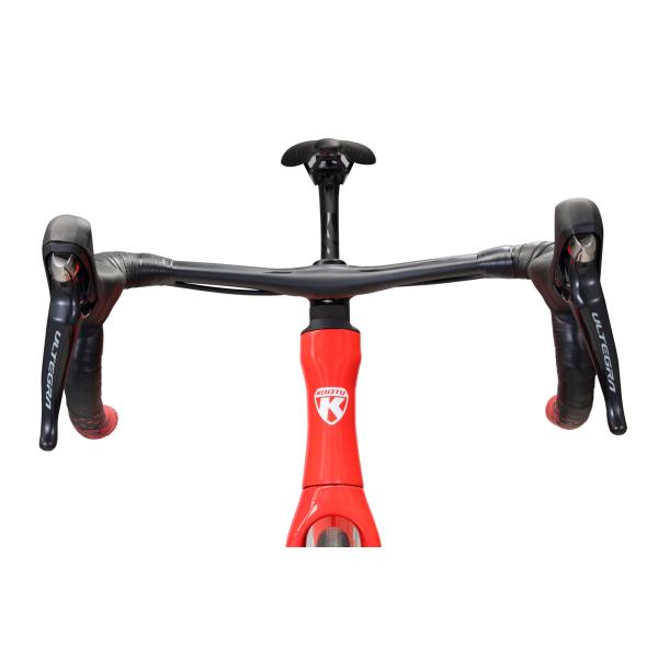 Double Disc Brake KOOTU Road Bike , T800 Carbon Black And Blue Road Bike