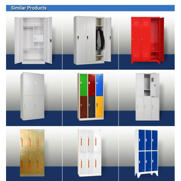 0.157 CBM Pantone Color Steel Storage Locker