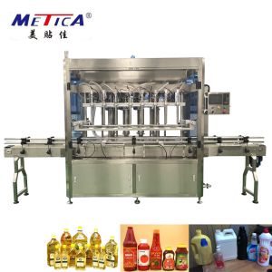 50hz 3kw Edible Oil Bottle Filling Machine Operation Stability Rustproof