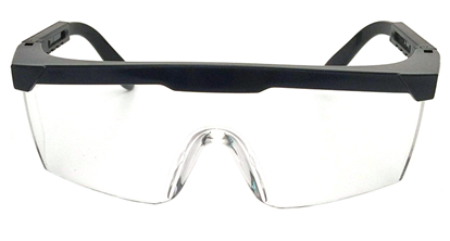 Transparent Pastic Medical Protective Goggles Anti Impact Scratch Resistant