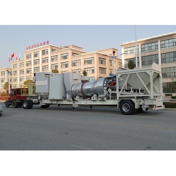 Industrial Small Portable Asphalt Plant / Mobile Asphalt Mixer With One Trailer Only