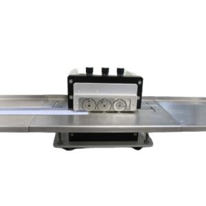 Quality Pre-scoring PCB Separator Machine,2.4M Stainless Steel Platform for sale
