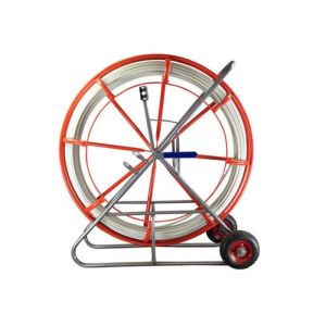Quality Self Coiled Fiberglass Duct Rodder 295 Mm Bending Radius Spray Coating for sale