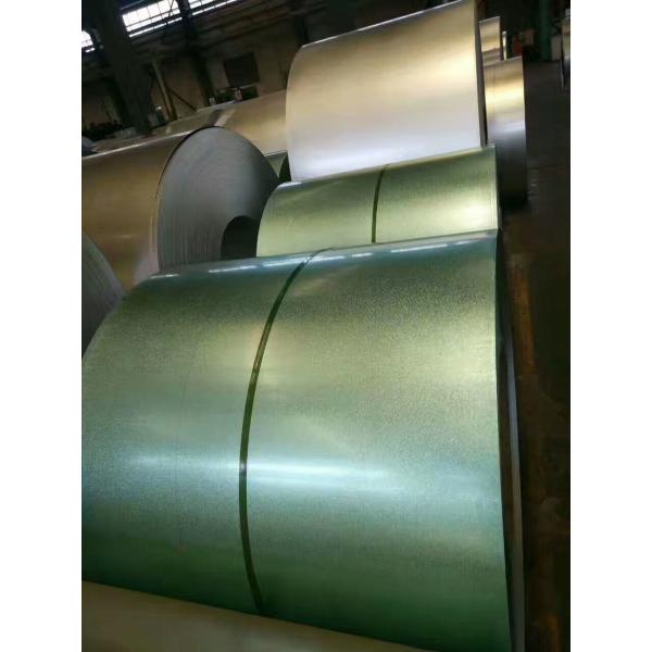 55% aluminum single green anti-fingerprint galvalume steel coil from China factory