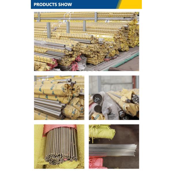 316 316L Polished Stainless Steel Rod Cold Drawn Round Bar 250mm