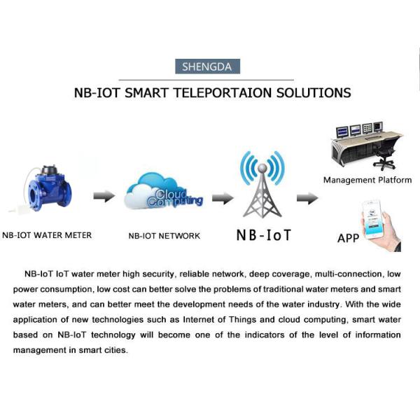 Dn50 NBIOT Water Flow Meter Dn40 Water Meter with Reed Switch with Remote Reading