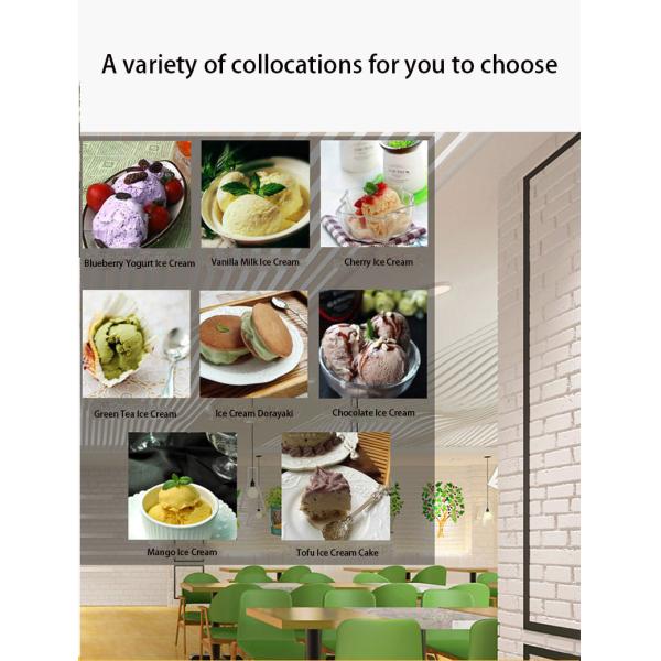 24-28L/H Capacity Stainess Steel Hard Ice Cream Machine for Commercial in Italian Ice