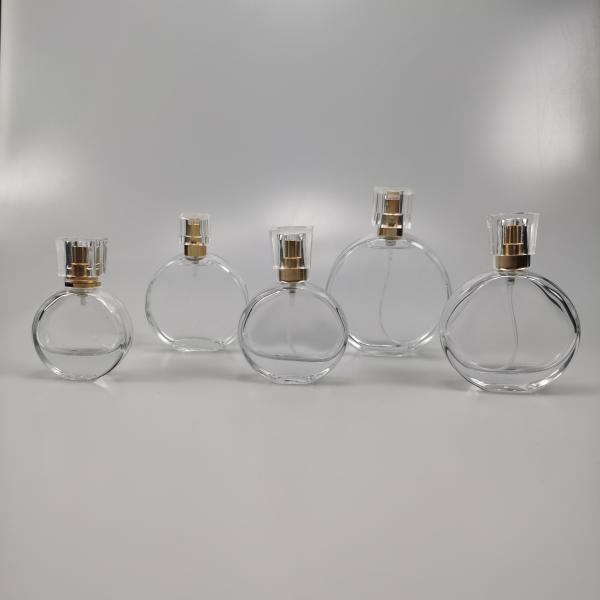 25ml 30ml 50ml 100ml Glass Perfume Bottle with Spray Atomizer Exquisite Craftsmanship