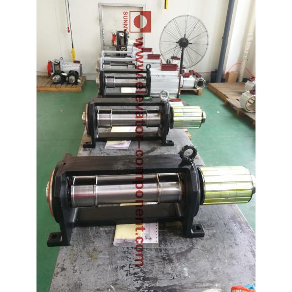 Compact Gearless Traction Machine For Space Saving Elevator Designs