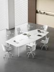 Extendable Reception Room Conference Table with Customizable Design and