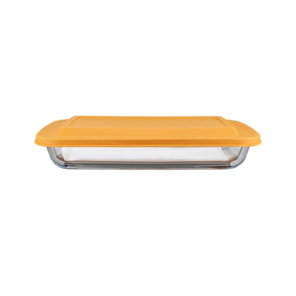 High Borosilicate Glass Baking Dish with BPA-Free PP Lid