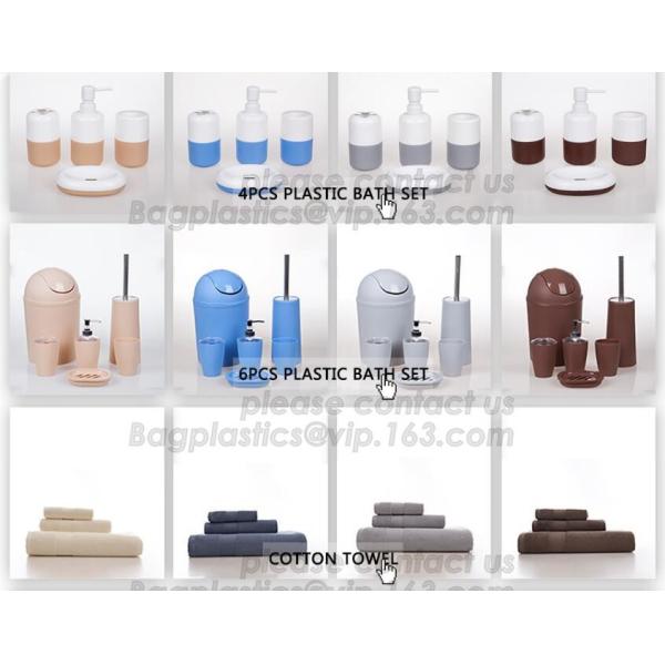 laundry basket bath towel bath mat potty Bath supplies Bathroom Accessory toothbrush holder set towel rack soap dispense