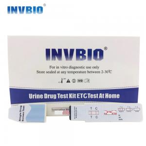 Quality Etg Alcohol Ethyl Glucuronide Urine Drug Test Dip Card Fast Respond Medical Reagent At Home for sale