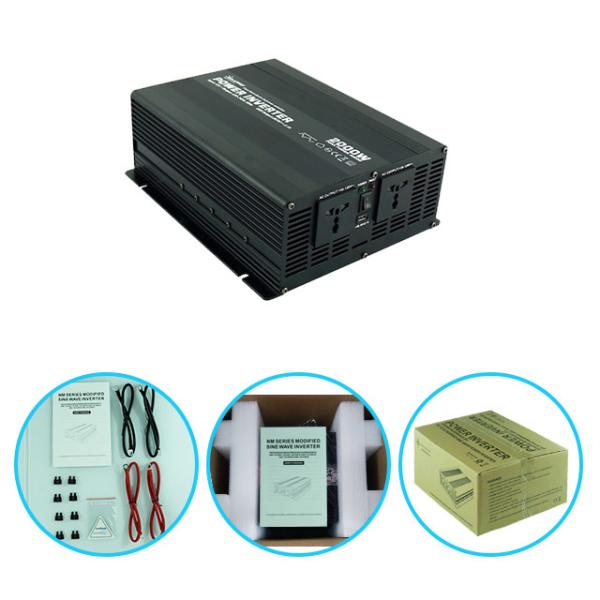 Single Phase Black Modified Sine Wave Power Inverter 2KW for Off Grid Solar system